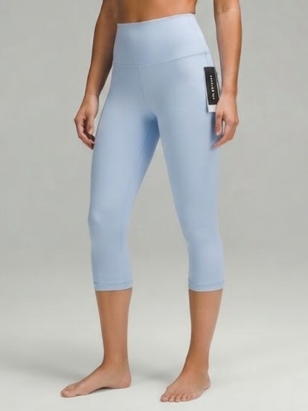 Peloton Light Blue High Waist Athletic Workout Leggings Medium Gym Workout Fit